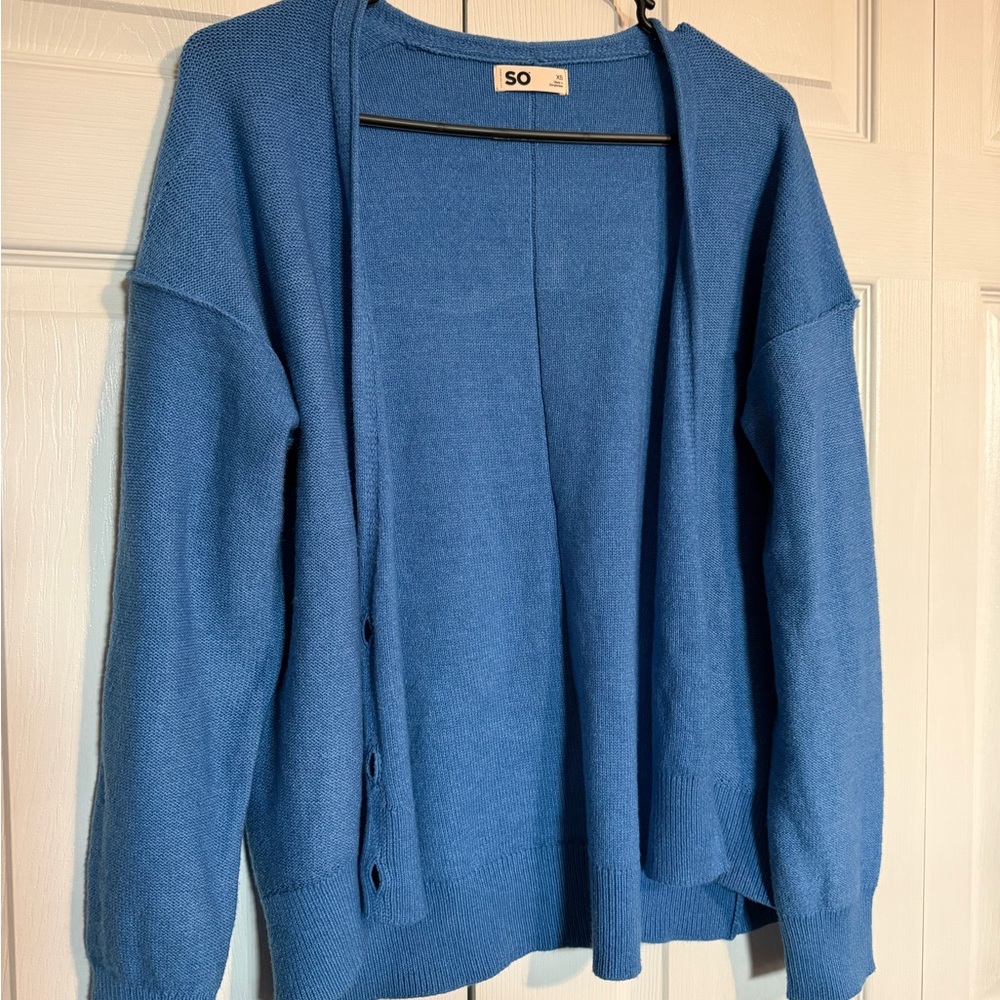 SO Casual Blue Cardigan